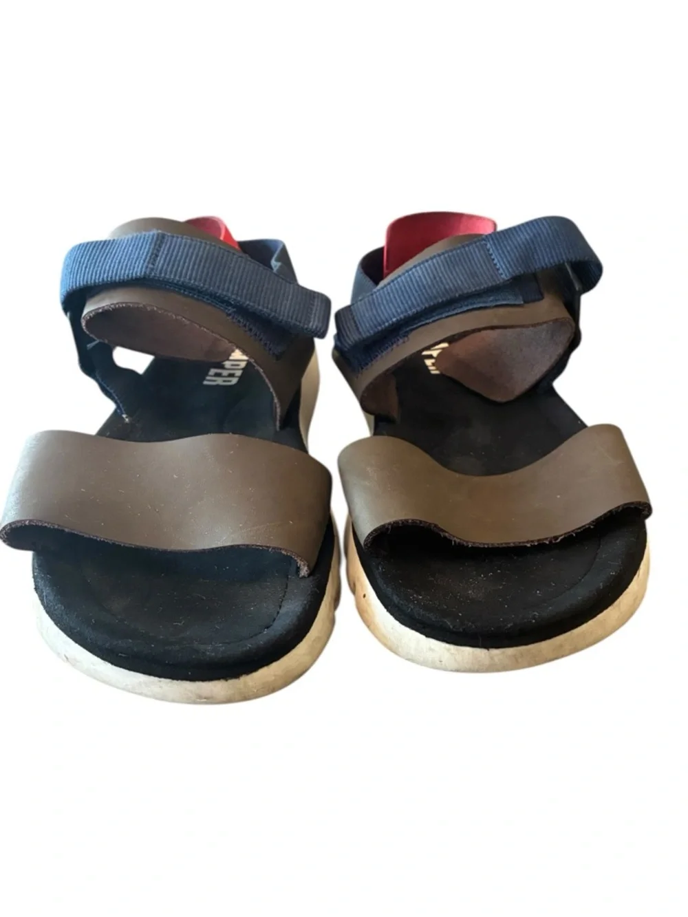 Camper Men’s Oruga Sport Sandals | Size 44 EU (US 11) | Multicolored EUC